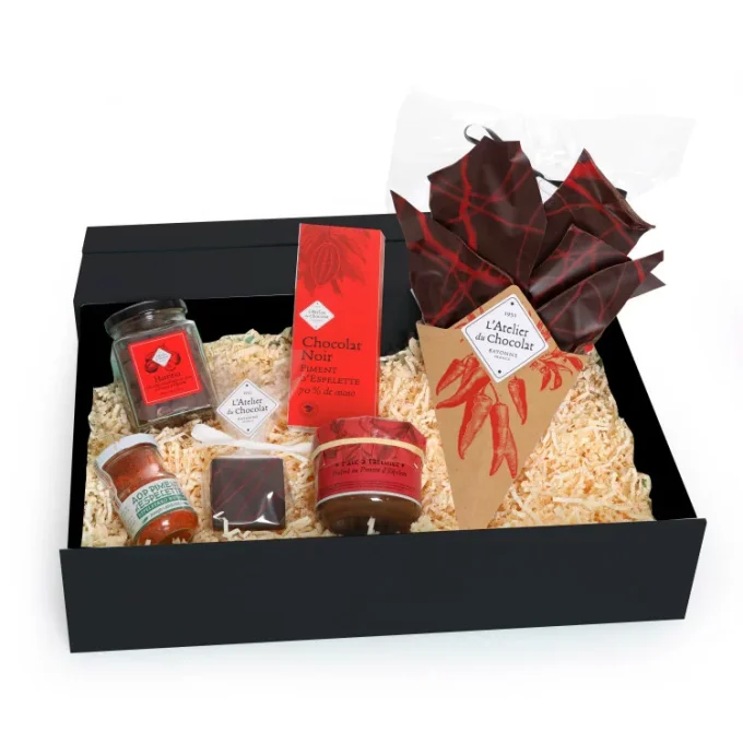 COFFRET CHOCOLAT & PIMENT D'ESPELETTE